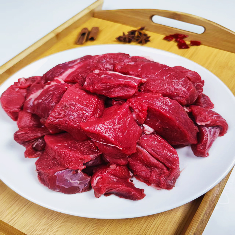 【牦牛碎肉】西北骄新鲜原切牦牛碎肉4斤装散养新鲜肉冷链包邮