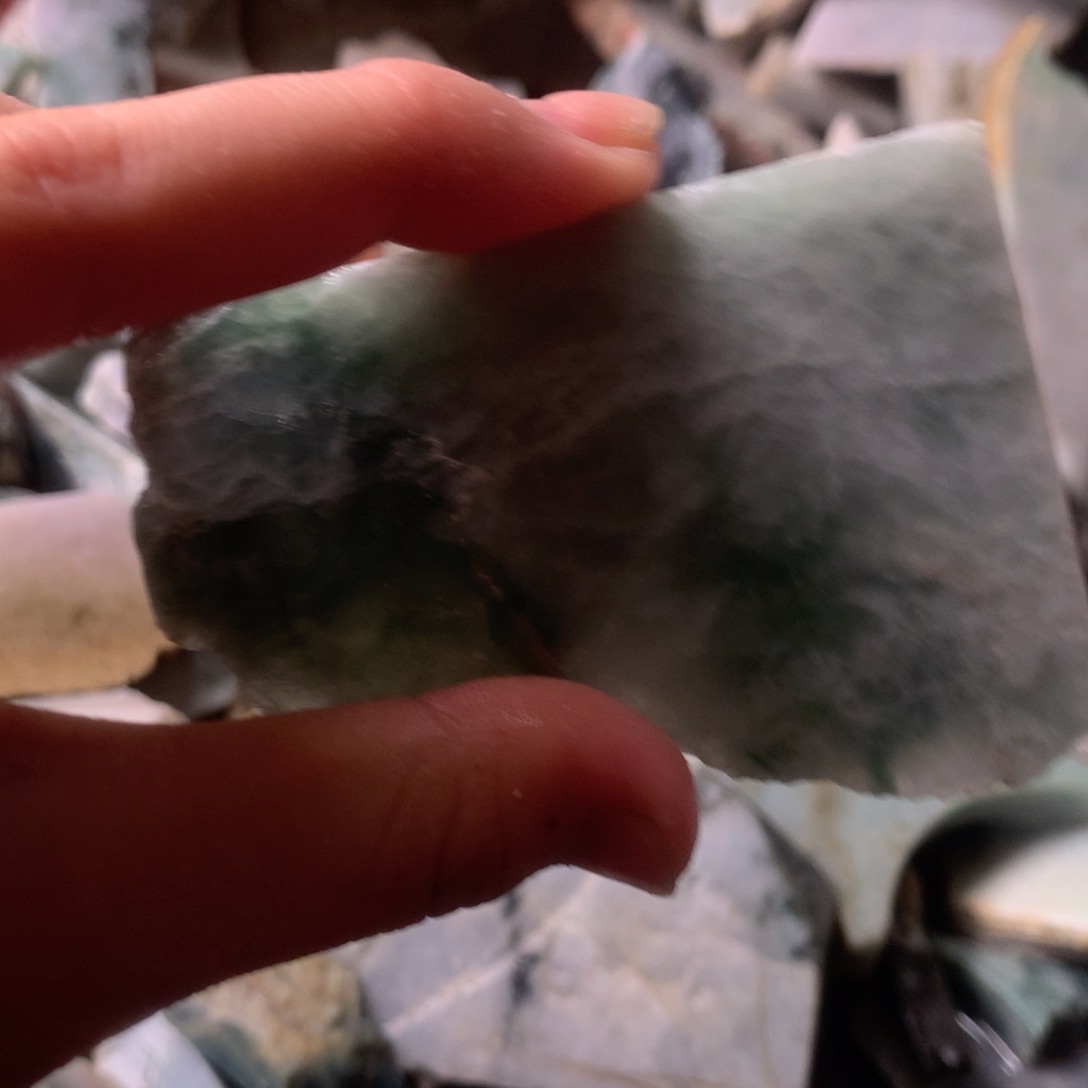 翡翠颈饰未镶嵌缅甸翡翠