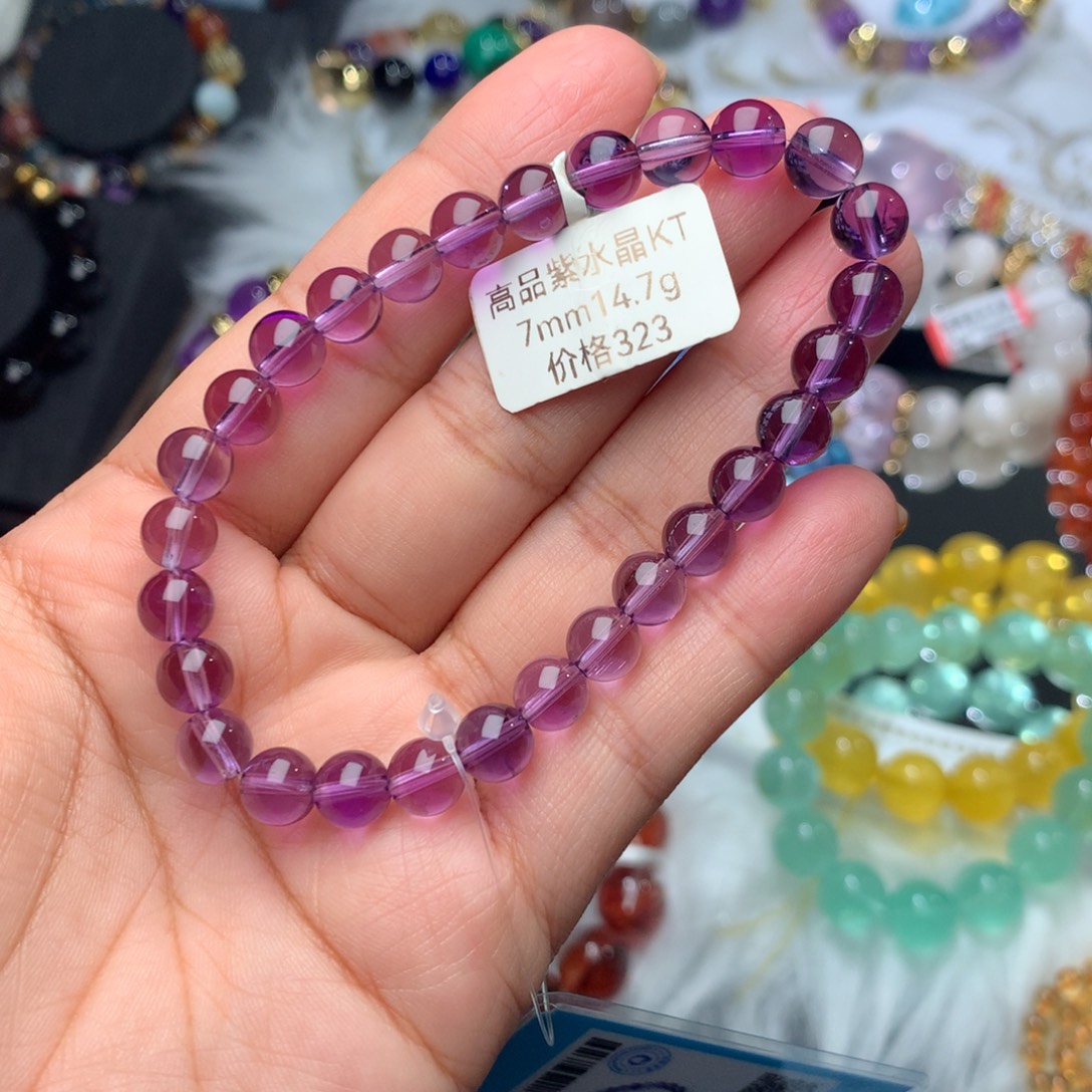 水晶未镶嵌手链手链