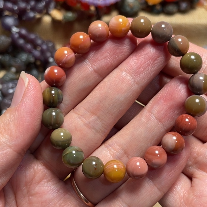 玛瑙/玉髓合金手链