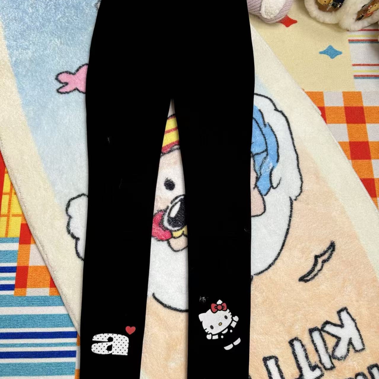 《晓辰推荐》不退不换 女士高腰显瘦紧身小脚裤冬加厚款运动打底裤