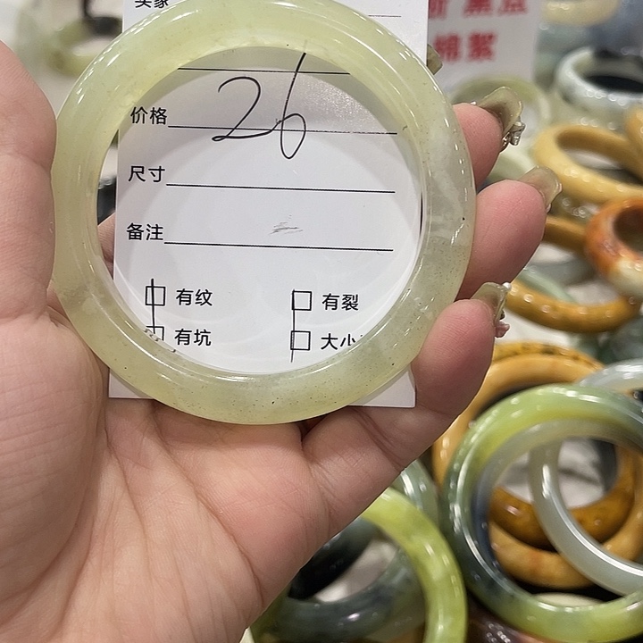 迷***恋未镶嵌手镯透闪石质玉