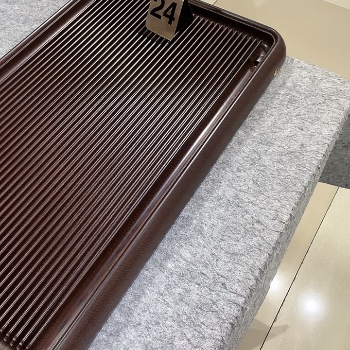 【闪购商品】多***。电木茶盘8050紫龙纹
