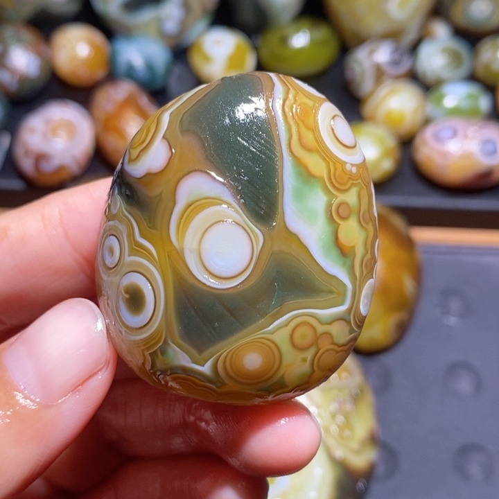 未镶嵌玛瑙/玉髓珠宝半成品116