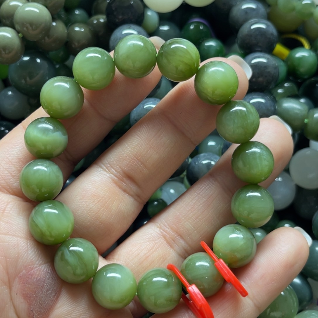 和田玉手链未镶嵌