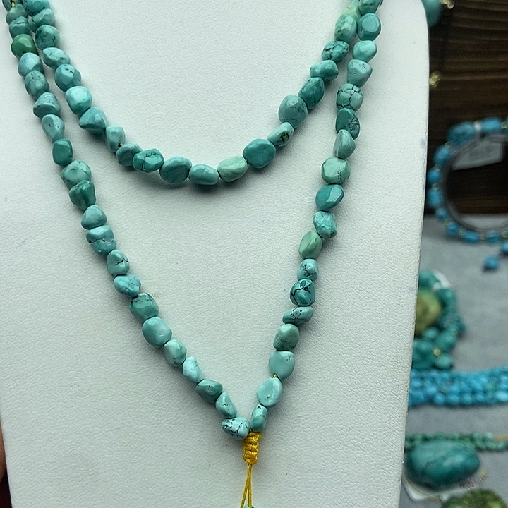 绿松石未镶嵌随型多圈