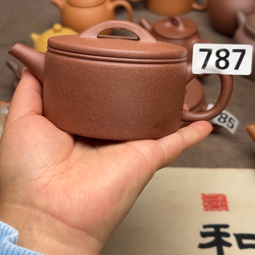 茶壶紫砂紫泥半手工230cc左右