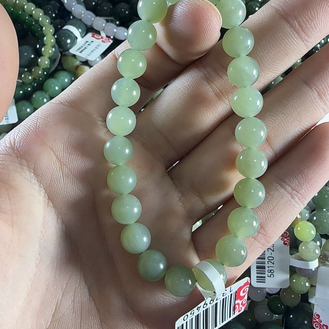 和田玉手链未镶嵌221