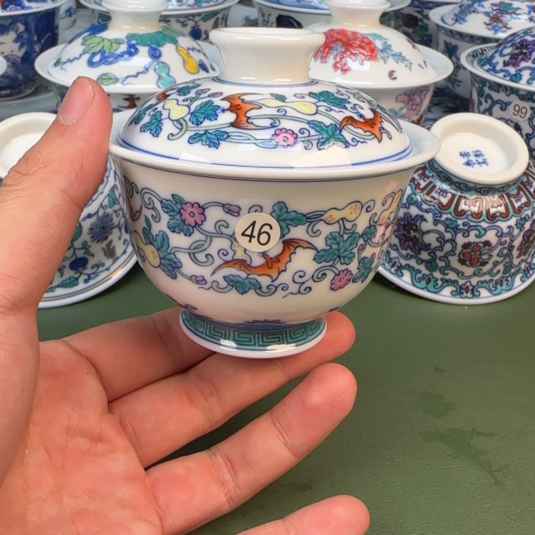 彦祖纯手工手绘茶具46