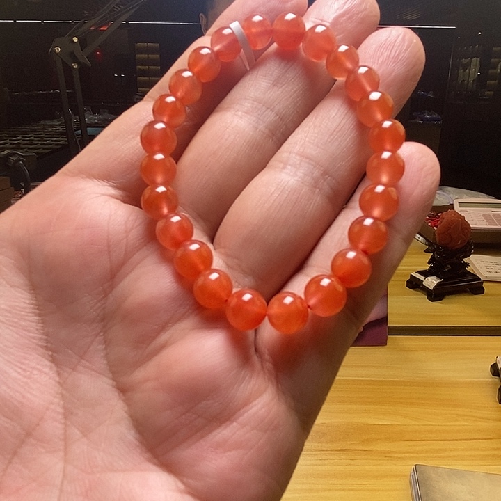 未镶嵌多样性发一南红玛瑙7mm