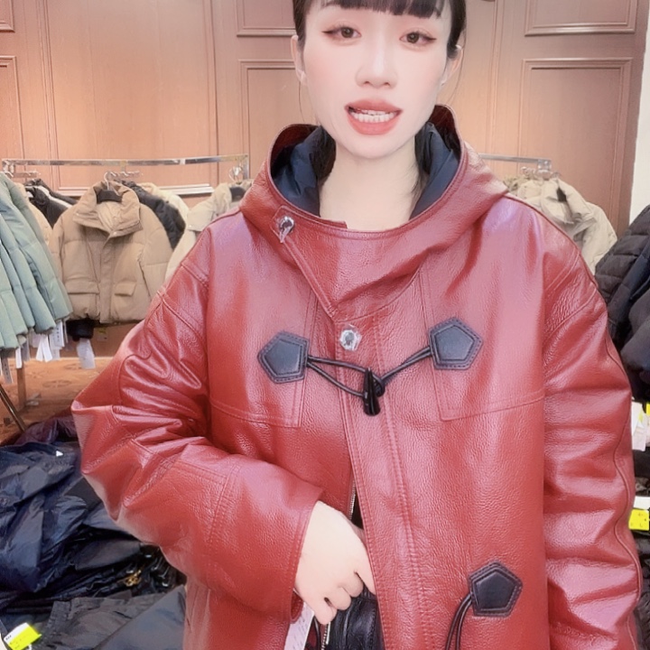 90……115斤皮羽绒服