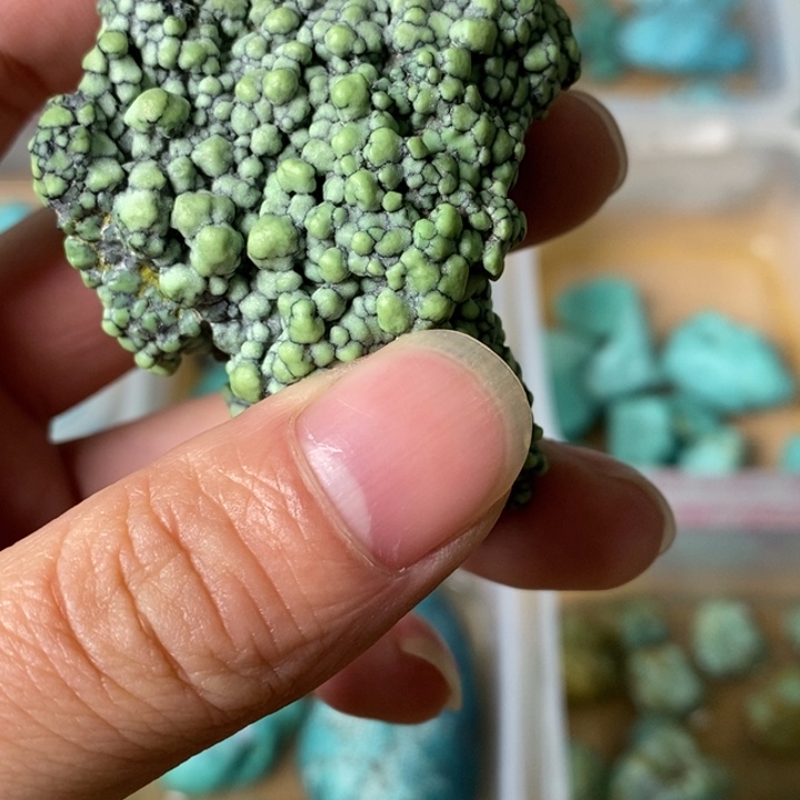 定制绿松石未镶嵌J**C定制绿松石