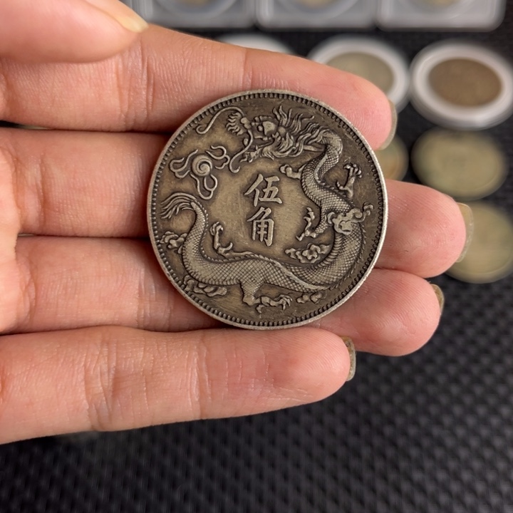 金属大头龙洋船洋工艺品