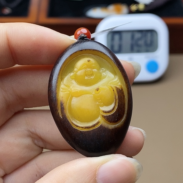 和田玉挂件未镶嵌F