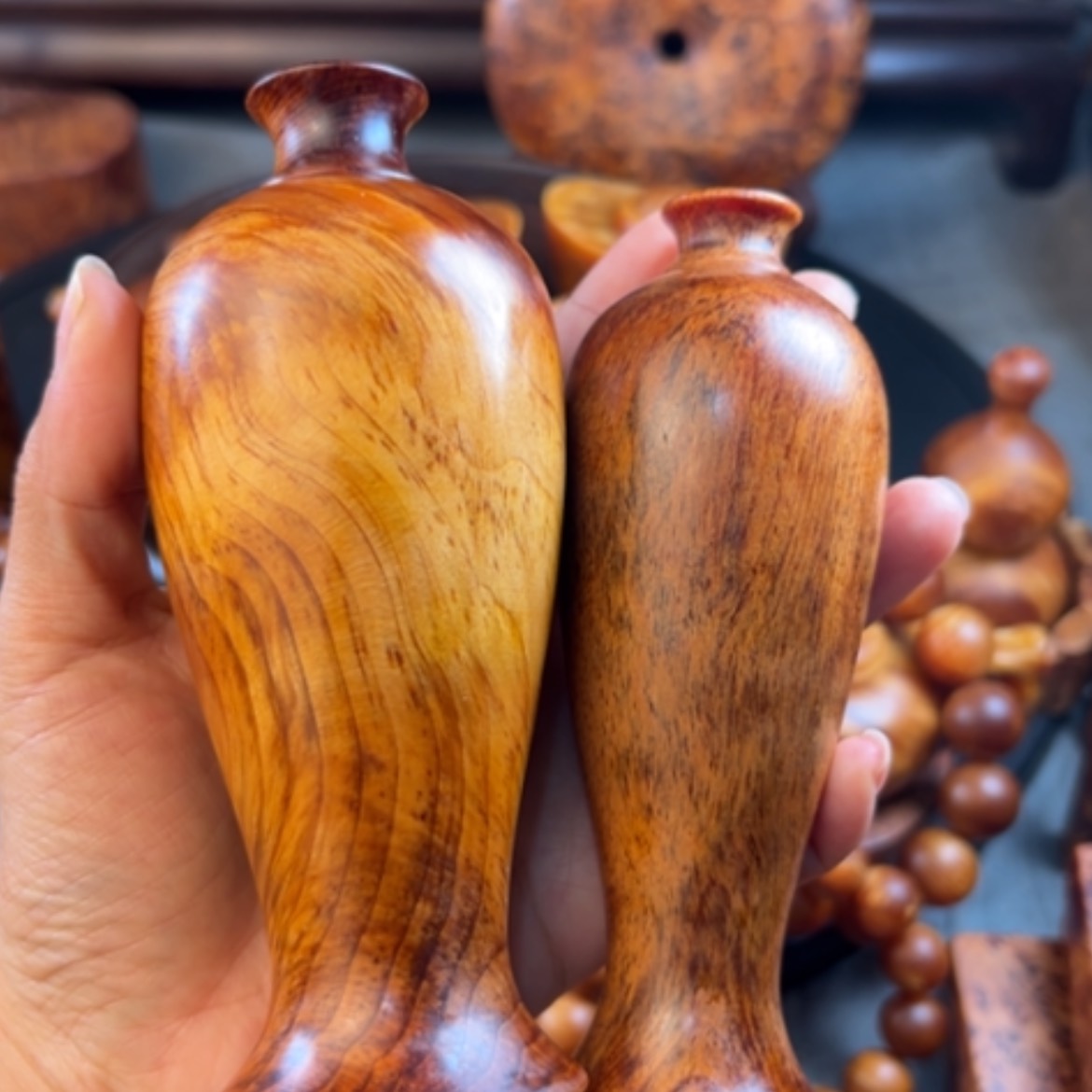 【闪购商品】松木（琥珀木）把件海****8