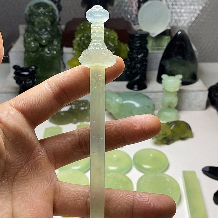 岫玉手把我未镶嵌