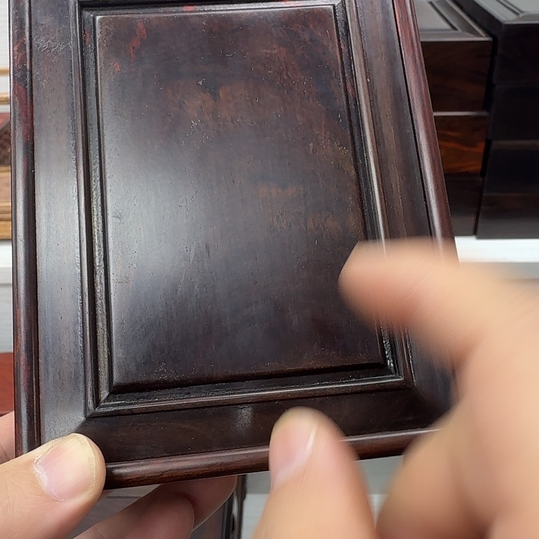 木大红酸枝长15.5公分盒子