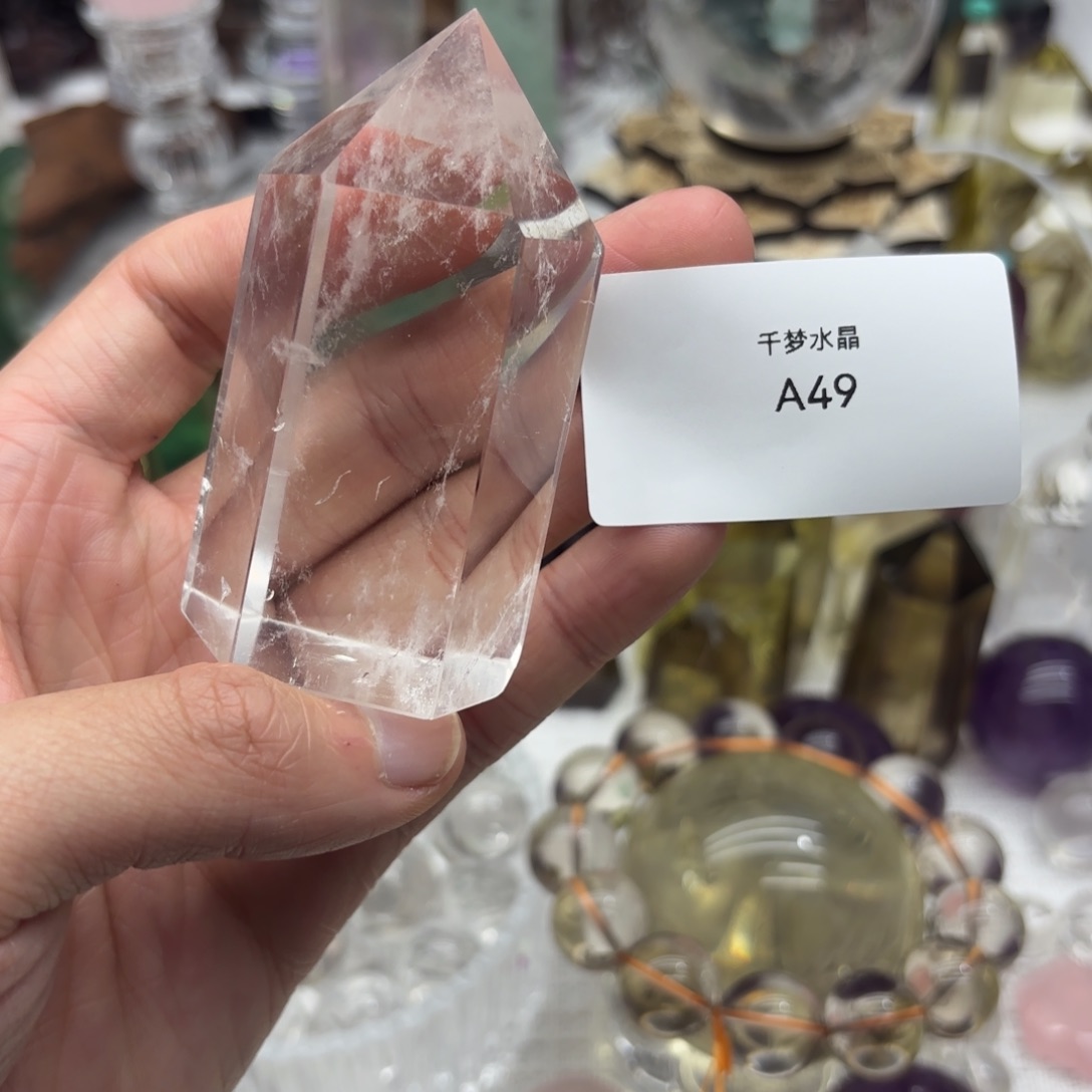 珠宝半成品水晶未镶嵌