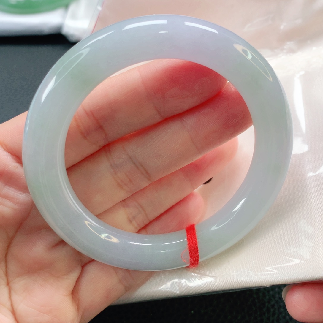 未镶嵌手镯翡翠55.5圆