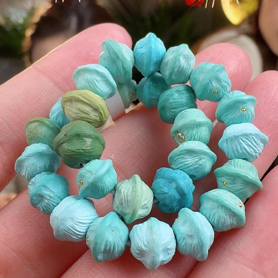 绿松石珠宝奇石未镶嵌