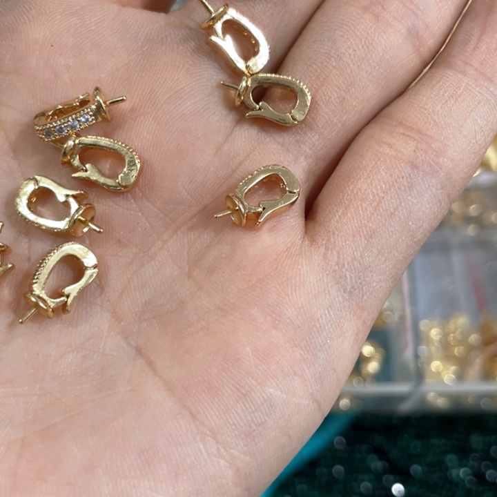贝壳非金属5个万能粘扣