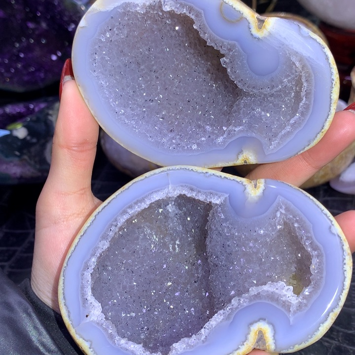 水晶福利盆未镶嵌