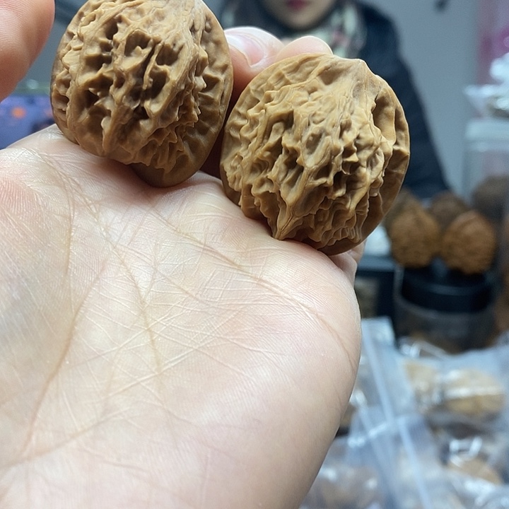 文玩核桃把件35天地油