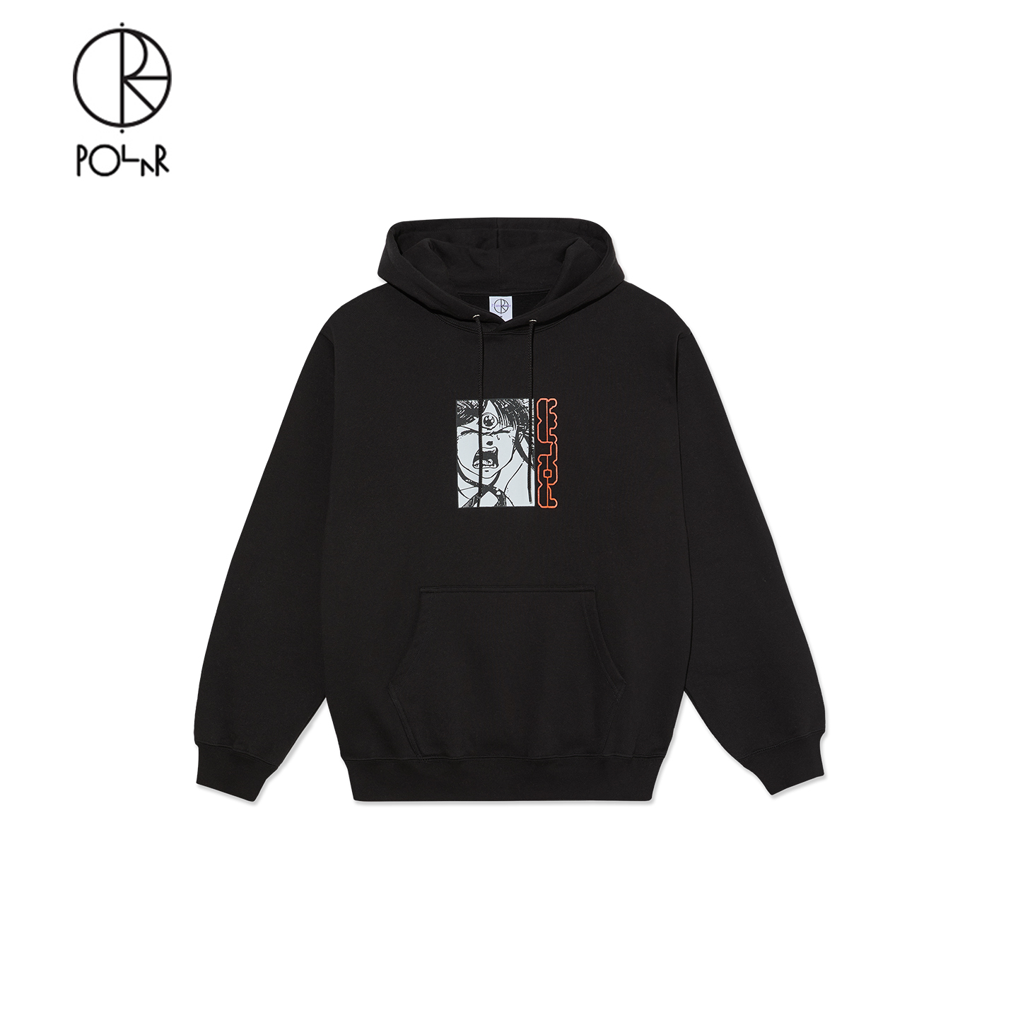 Polar Skate Co Third Eye Dave Hoodie 重磅连帽印花加绒帽衫男