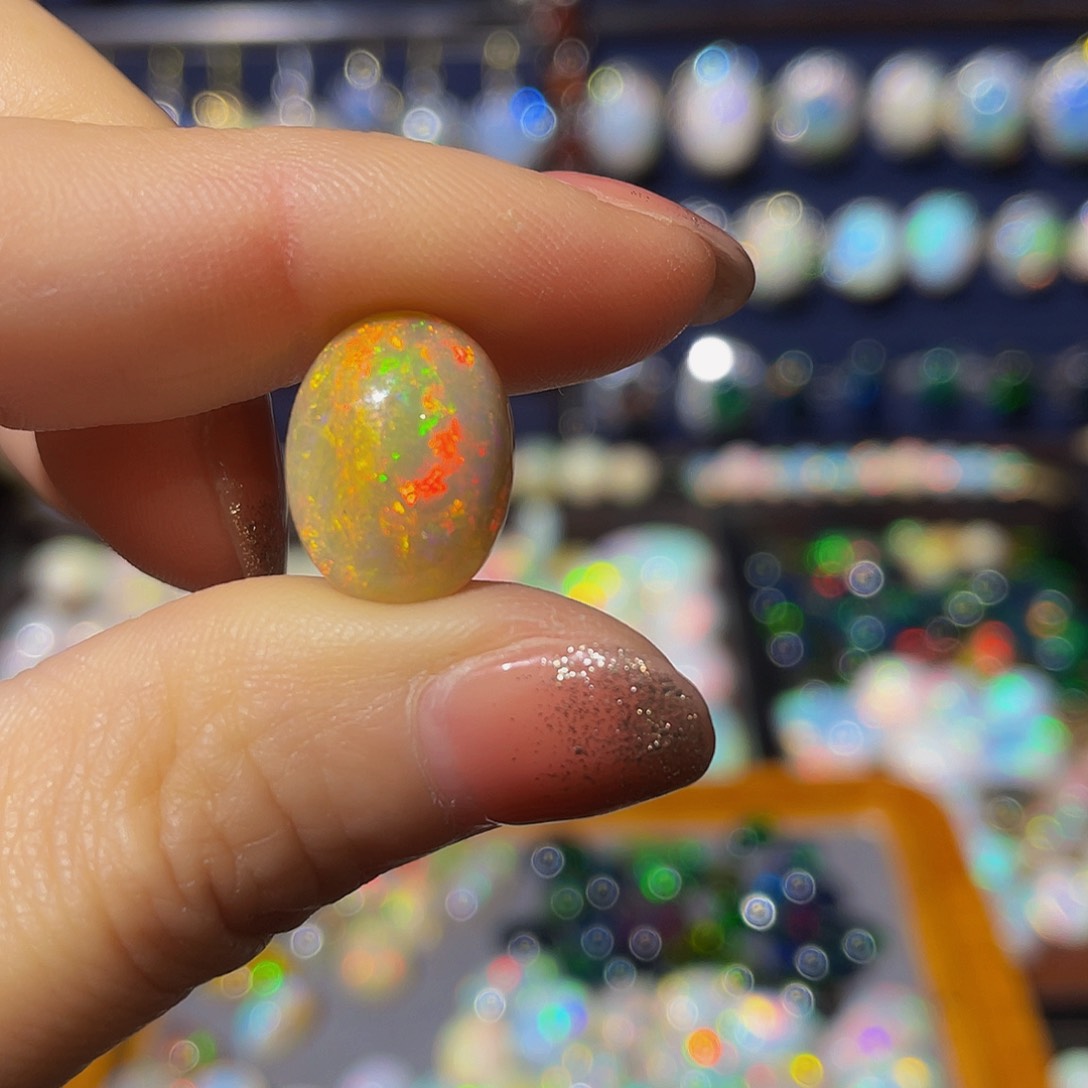 欧泊欧泊裸石未镶嵌笑**答