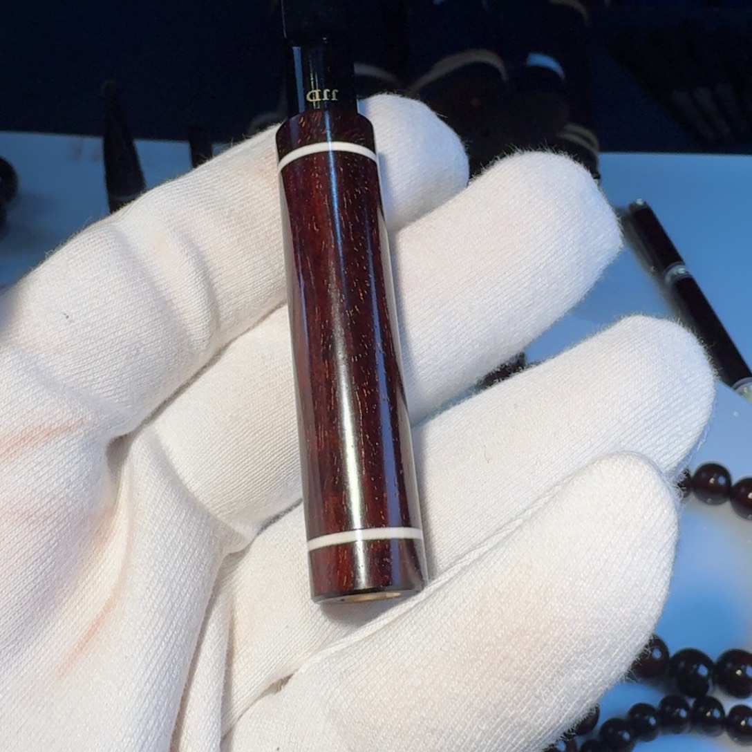 鼎***观小叶紫檀手串/手链印度小叶紫檀日本三味线古琴料烟嘴