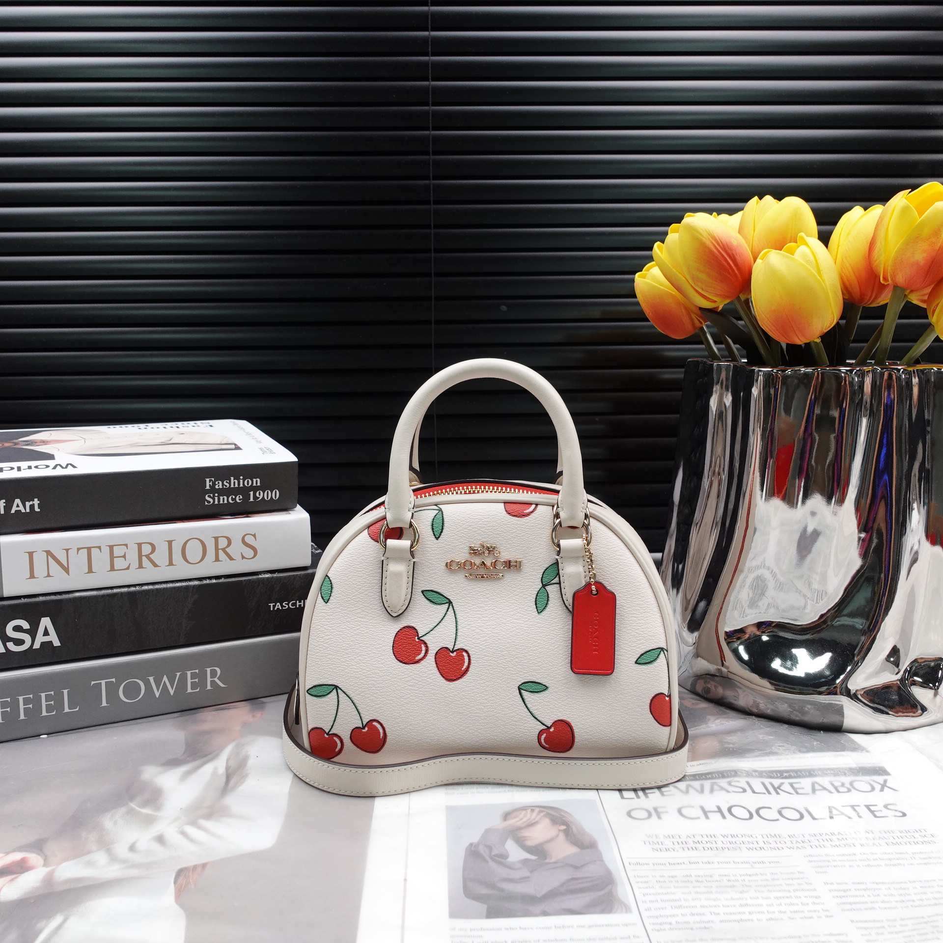 95新 COACH/蔻驰 单肩包/T10239228