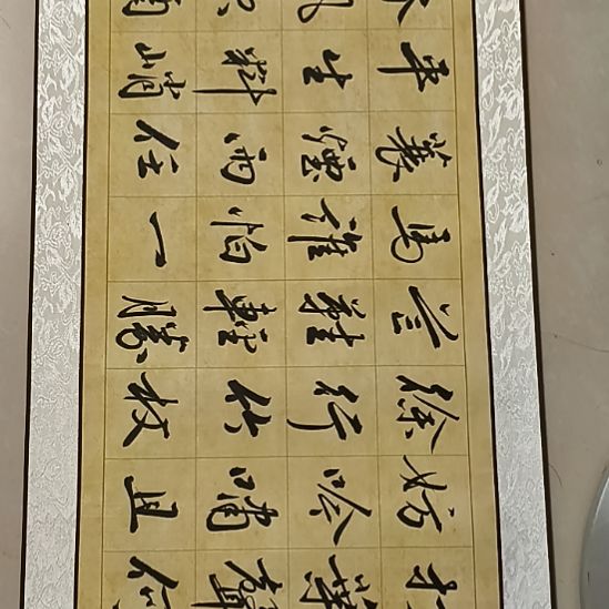 蓝***天卓凡书法作品专拍