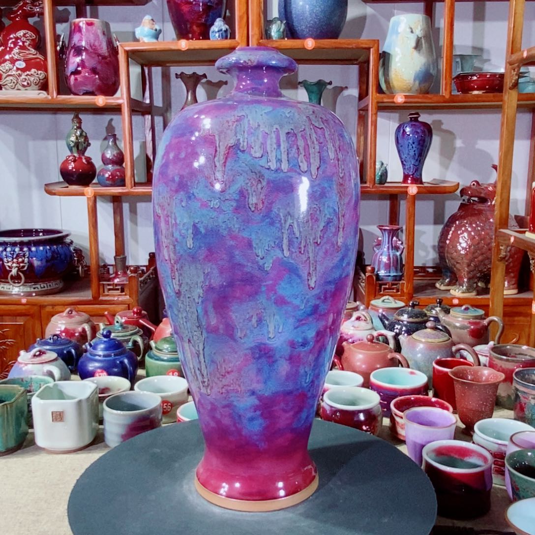 摆件神垕镇原产地钧瓷！