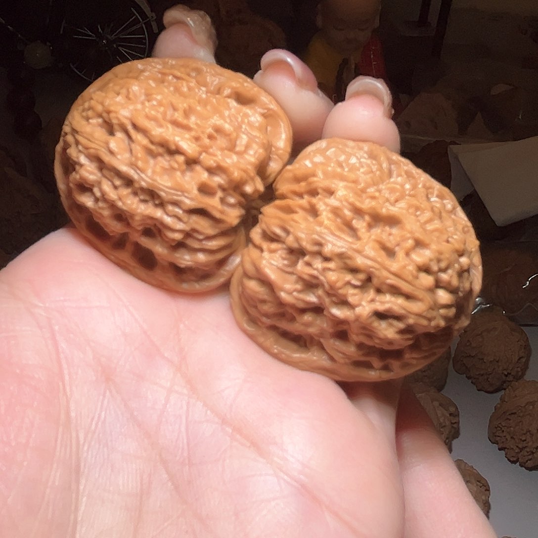 桃核把件南疆石41文玩