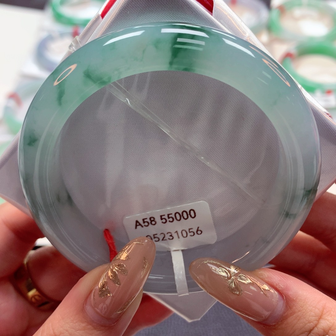 翡翠手镯未镶嵌22（4号）