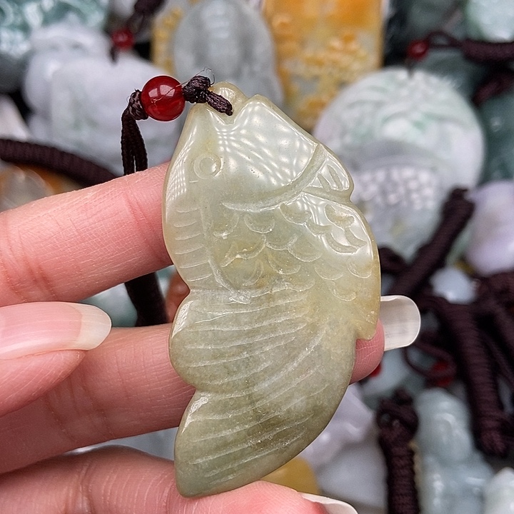 颈饰未镶嵌翡翠翡翠