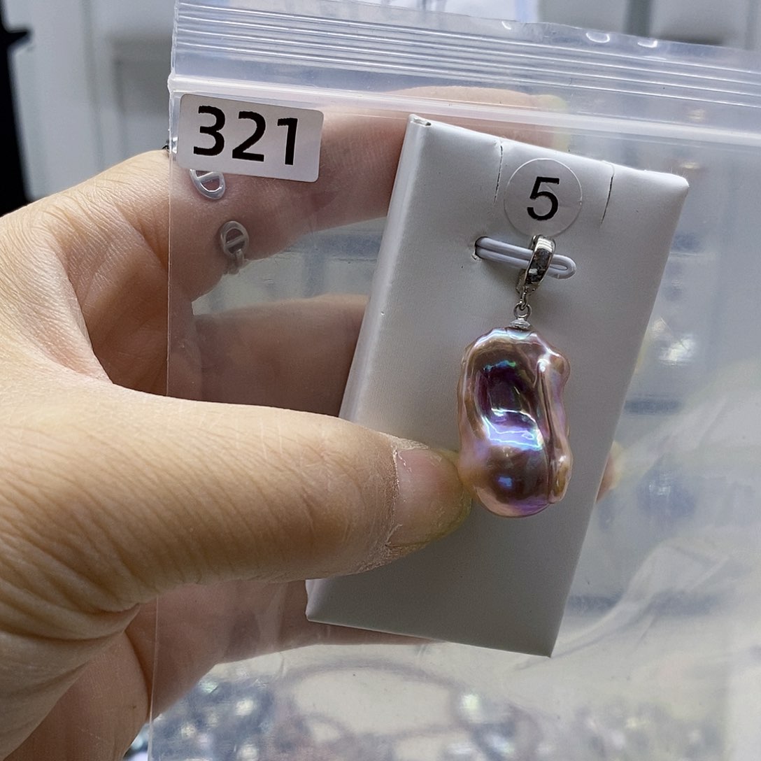 颈饰合金淡水珍珠