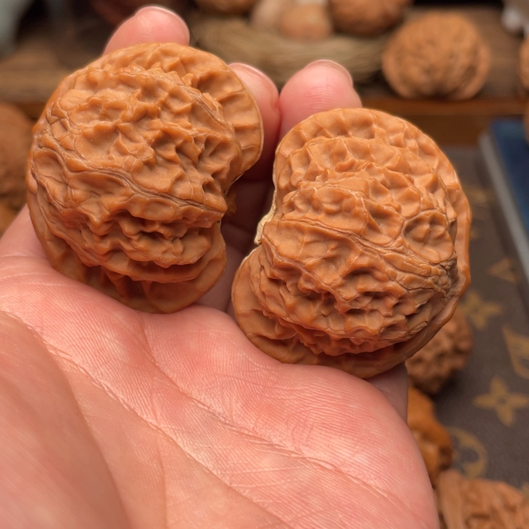 文玩核桃把件G3号43尺宫灯