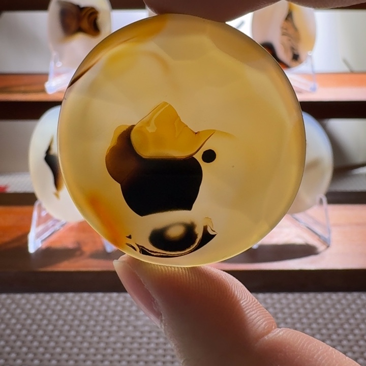 玛瑙/玉髓合金颈饰