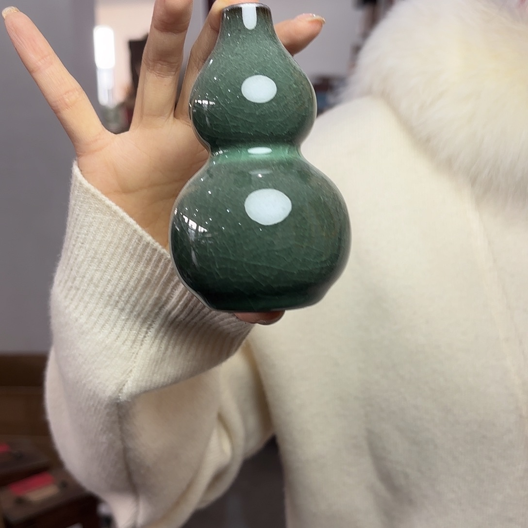 龙泉云间青瓷小米茶器