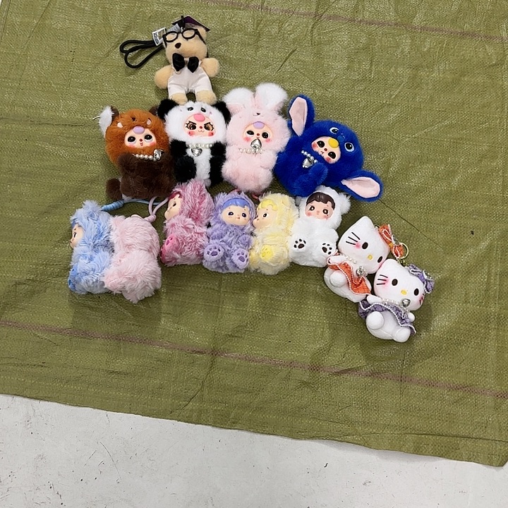 知***乐毛绒1个11元，4个13元，8个10元