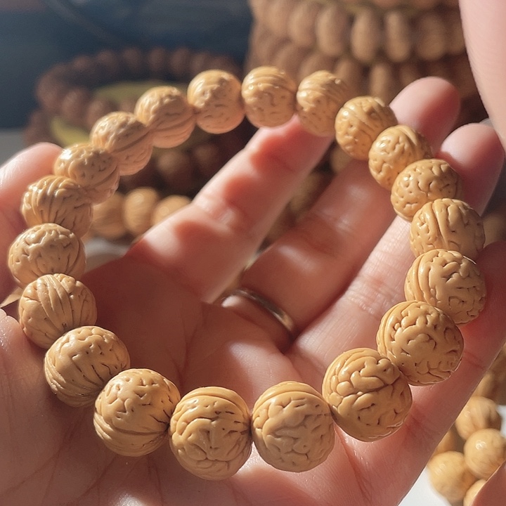 桃核吊坠桃核手串肌肉10