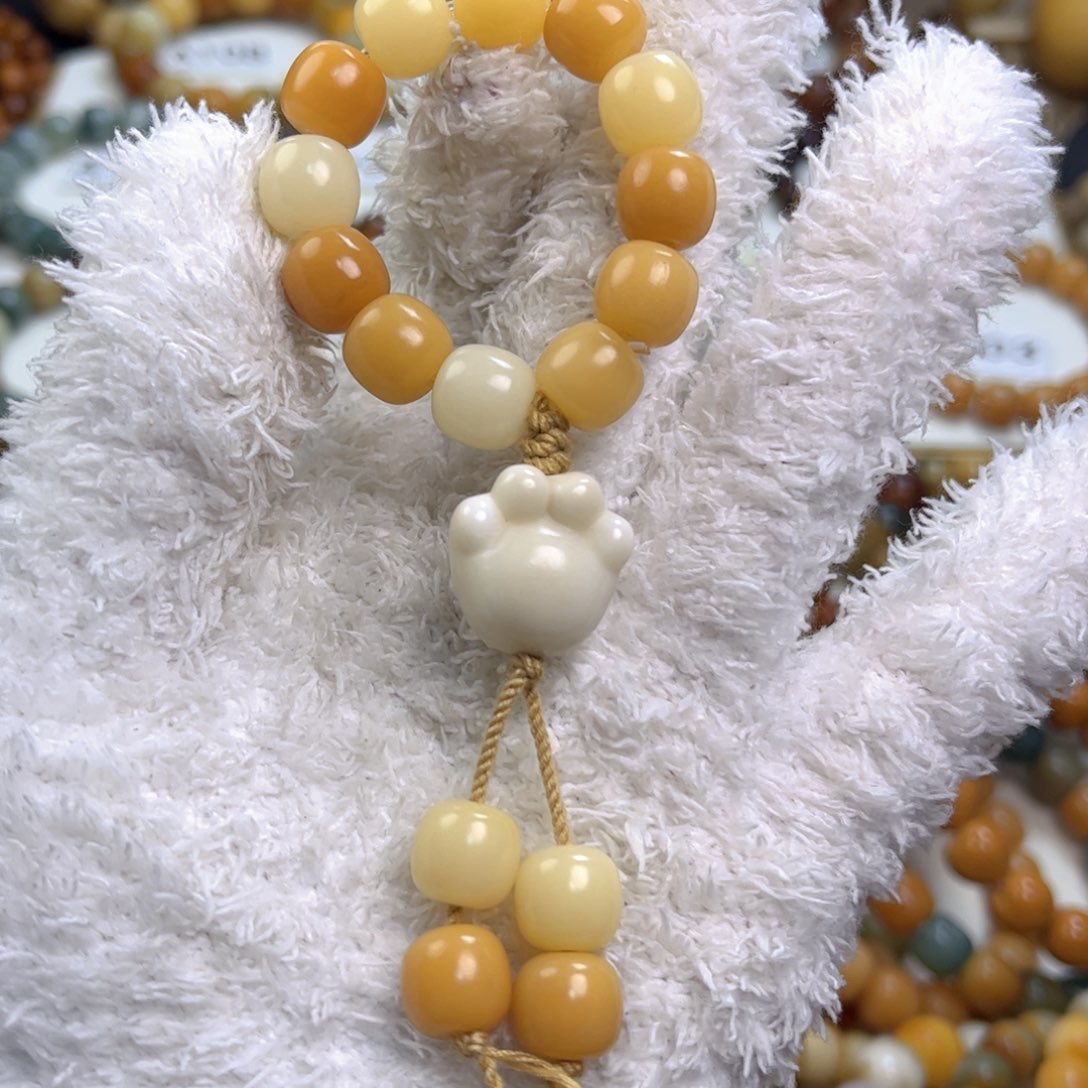 菩提根/象牙果手串猫爪手捻