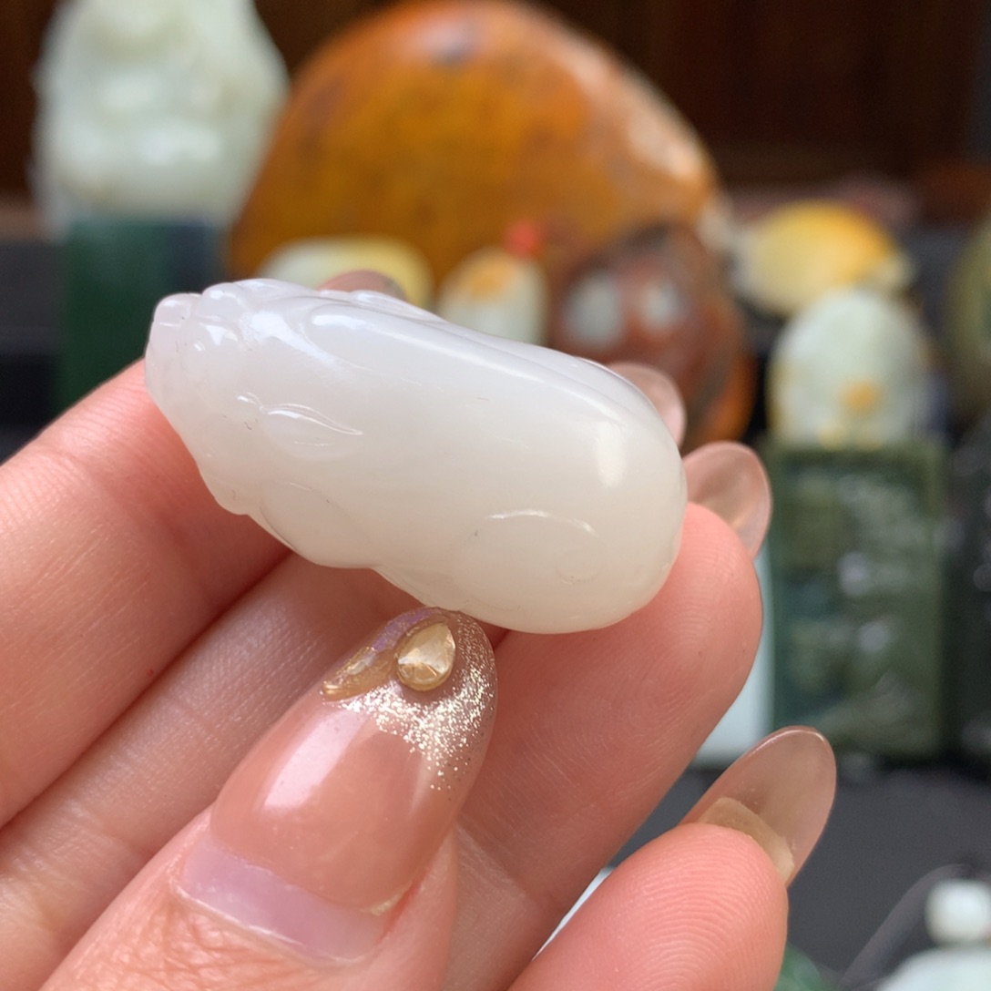 和田玉挂件未镶嵌