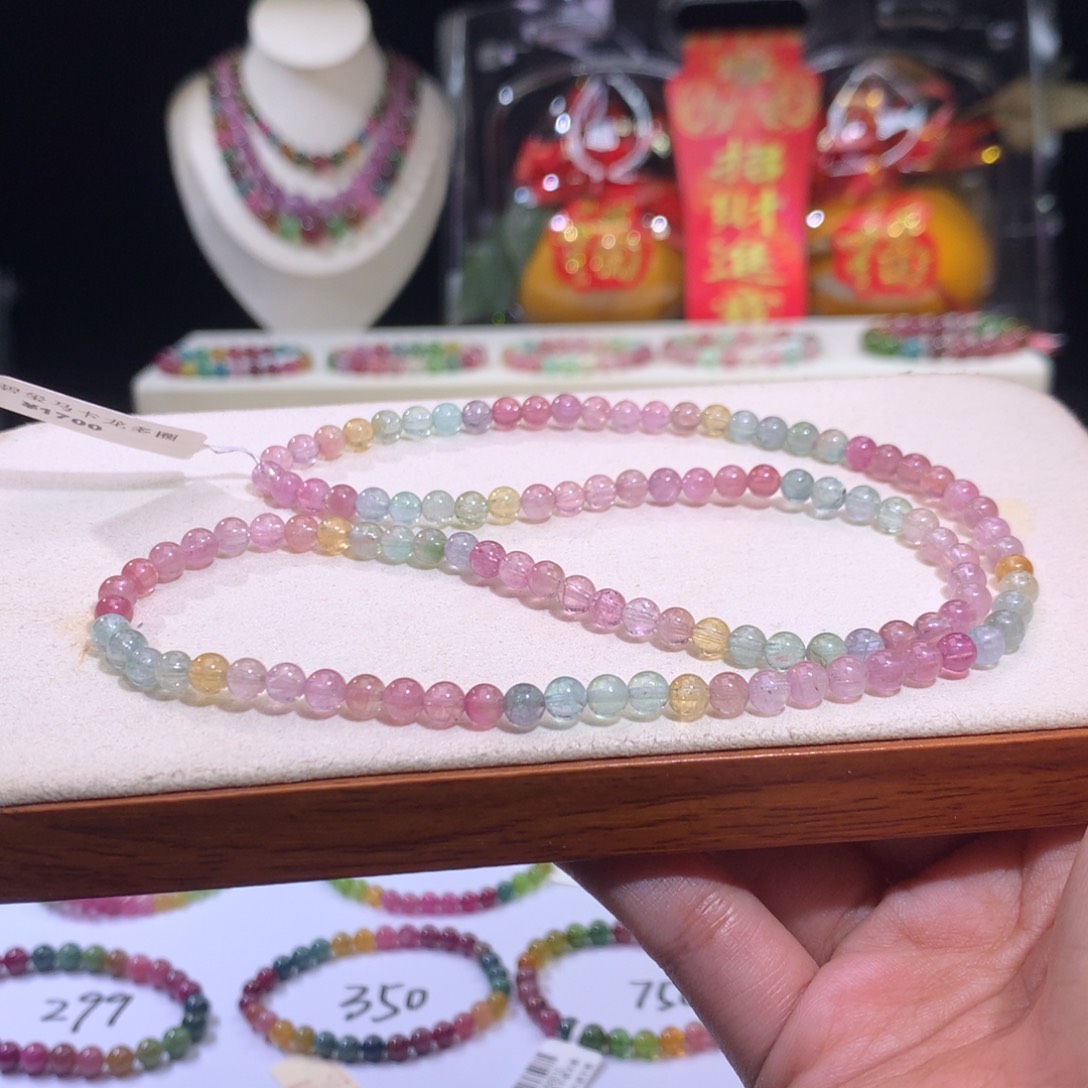 碧玺手链未镶嵌碧玺