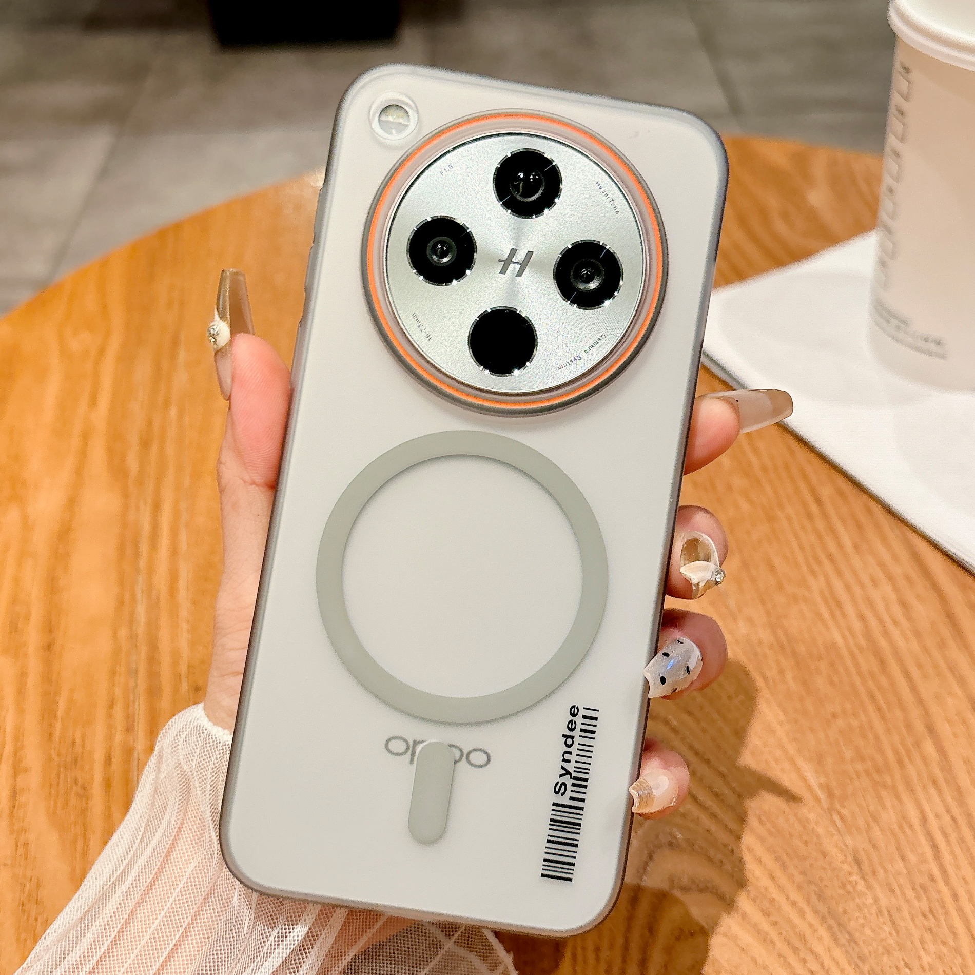 适用于oppofindx9pro手机壳oppofindx8透明磁吸reno15pro超薄磨砂