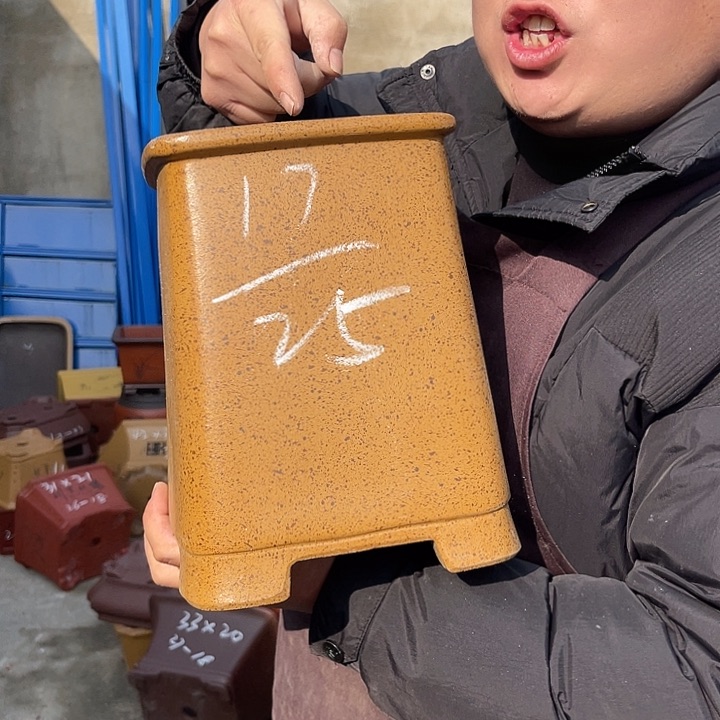 紫砂花盆紫砂等传统