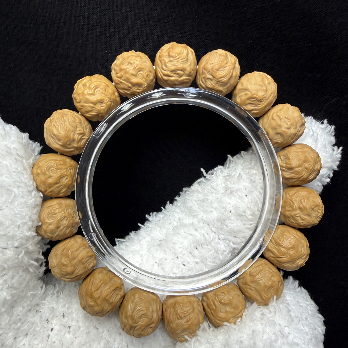 猴头核桃精工雕刻【龙岩料游龙15大➕mm】全品无暇