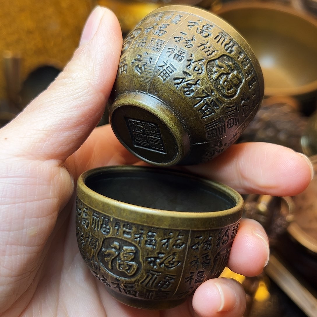 精美铜器工艺品等