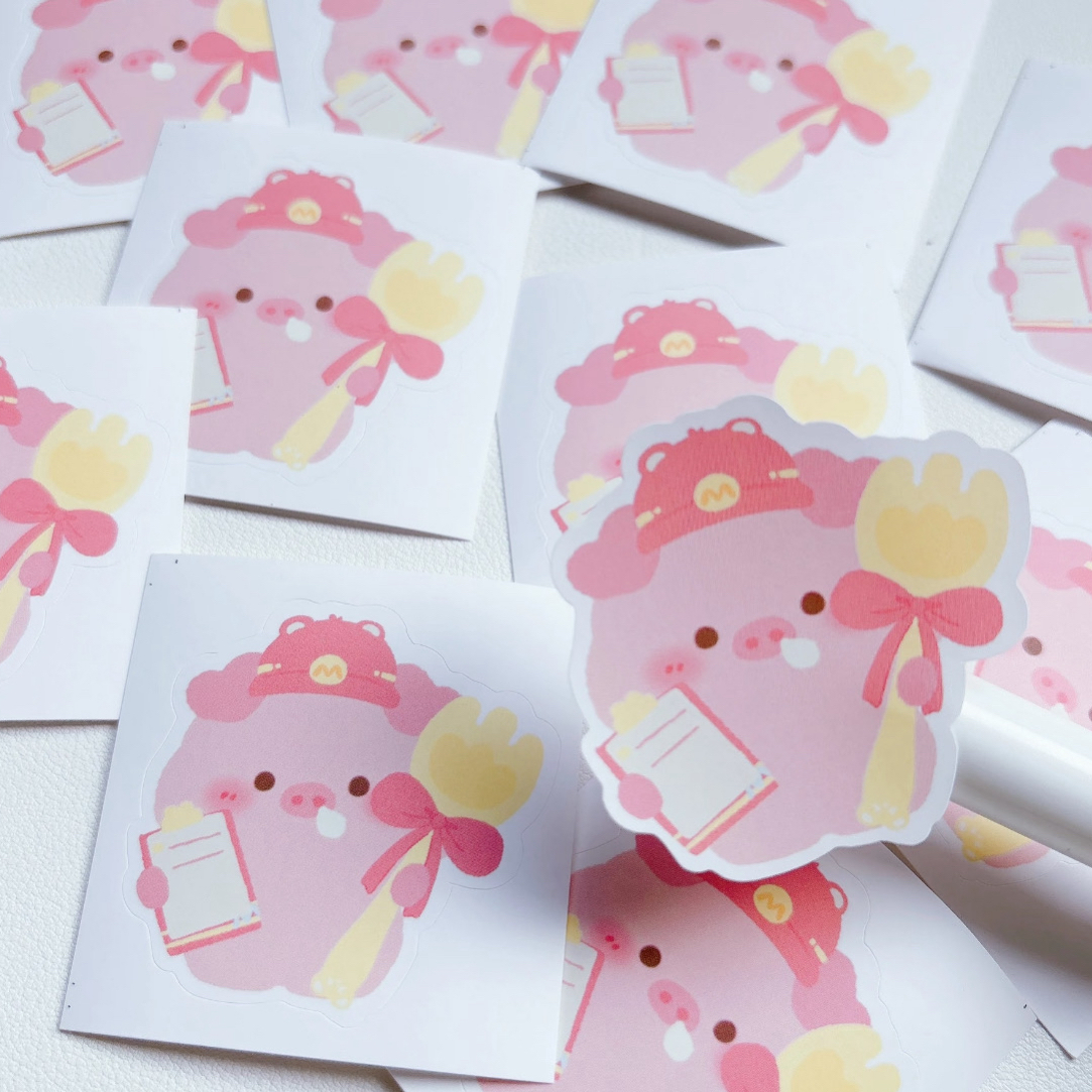 【单款福福一单飞】树脂配件手工diy